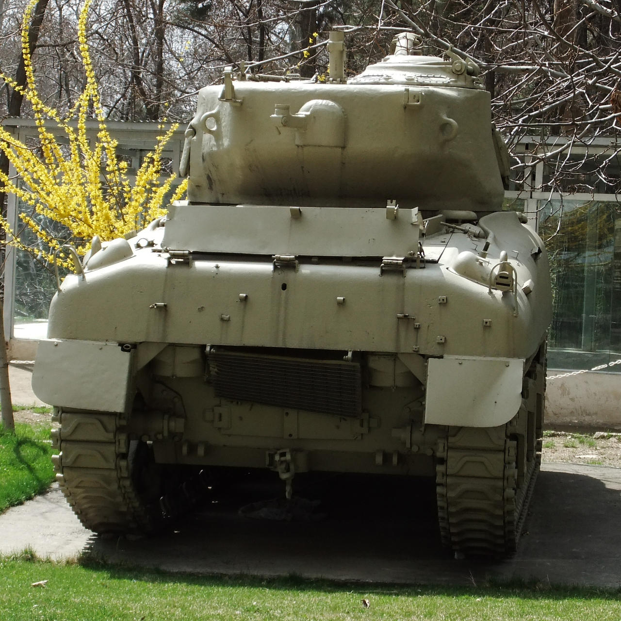 Iranian M4 Sherman Tank (rear) by fuguestock on DeviantArt