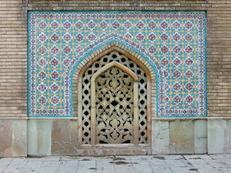 Persian Architecture 12 - Tiles and Vent