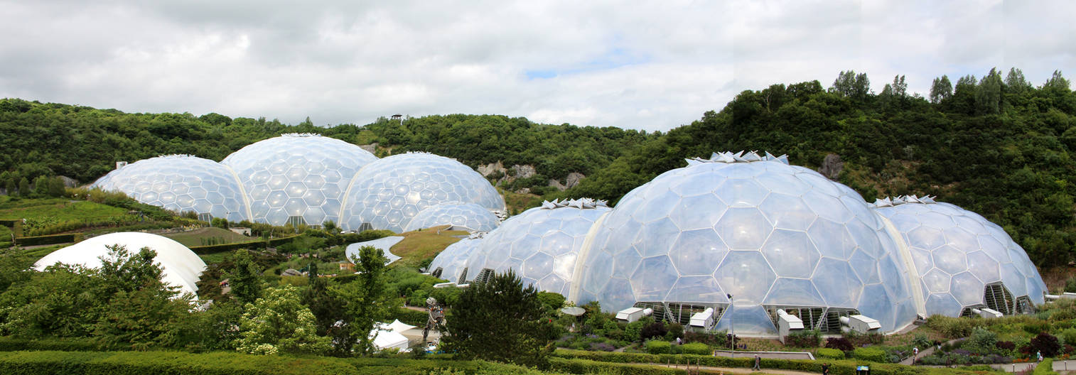 Eden Project Hab Zones 2 by fuguestock Eden Project Hab Zones 2 by fuguestock