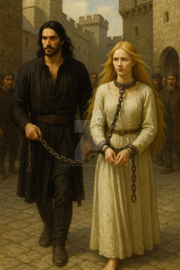Shackled Deviantart Led in Shackles and Leash by Shackles-of-Honor on DeviantArt