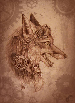 Steampunk-fox