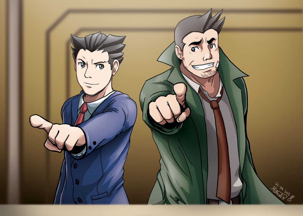 Ace Attorney Phoenix Wright And Dick Gumshoe By Orange mik On DeviantArt ace-attorney-phoenix-wright-and-dick-gumshoe-by-orange-mik-on-deviantart