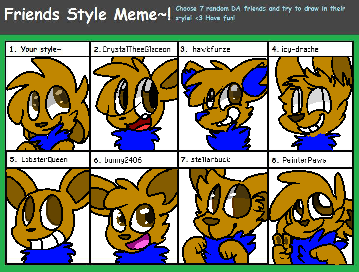 Friends style meme!