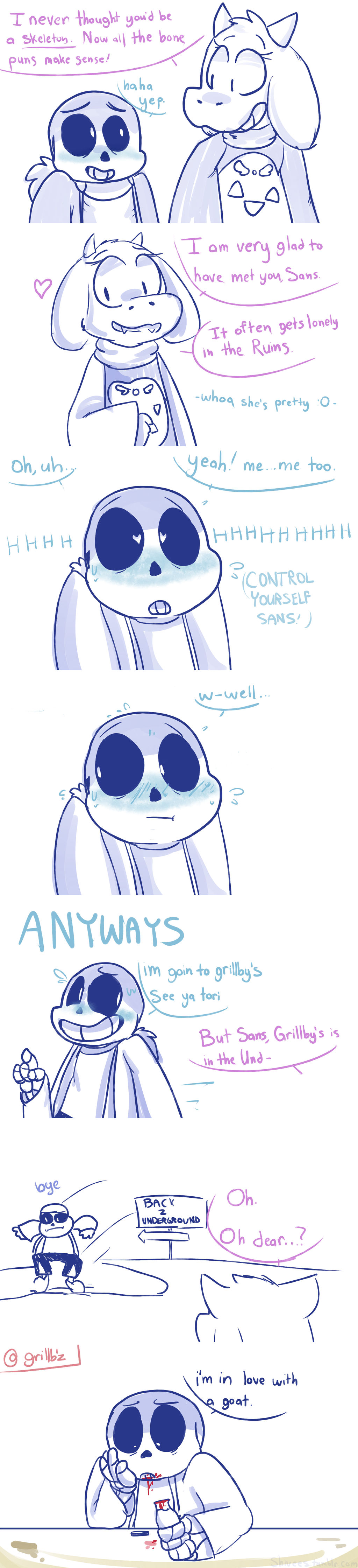 Soriel Comic (NOW WITH VOICE ACTING) by dustyhyena on DeviantArt