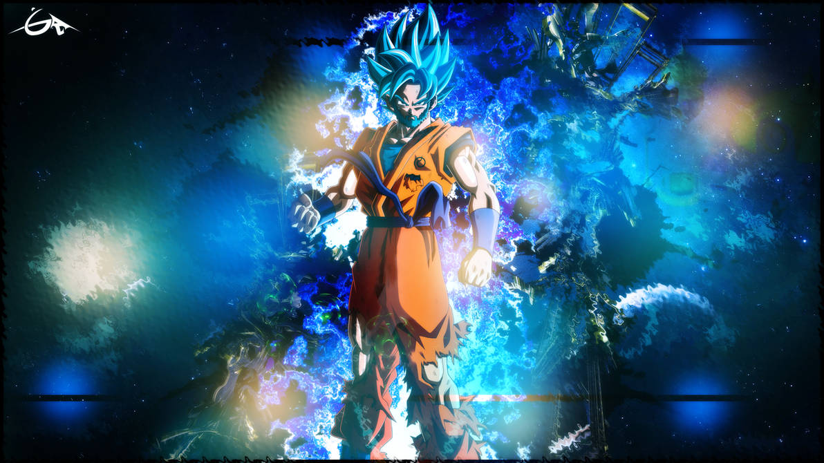 Goku SSJ BLUE by DesignFernando on DeviantArt