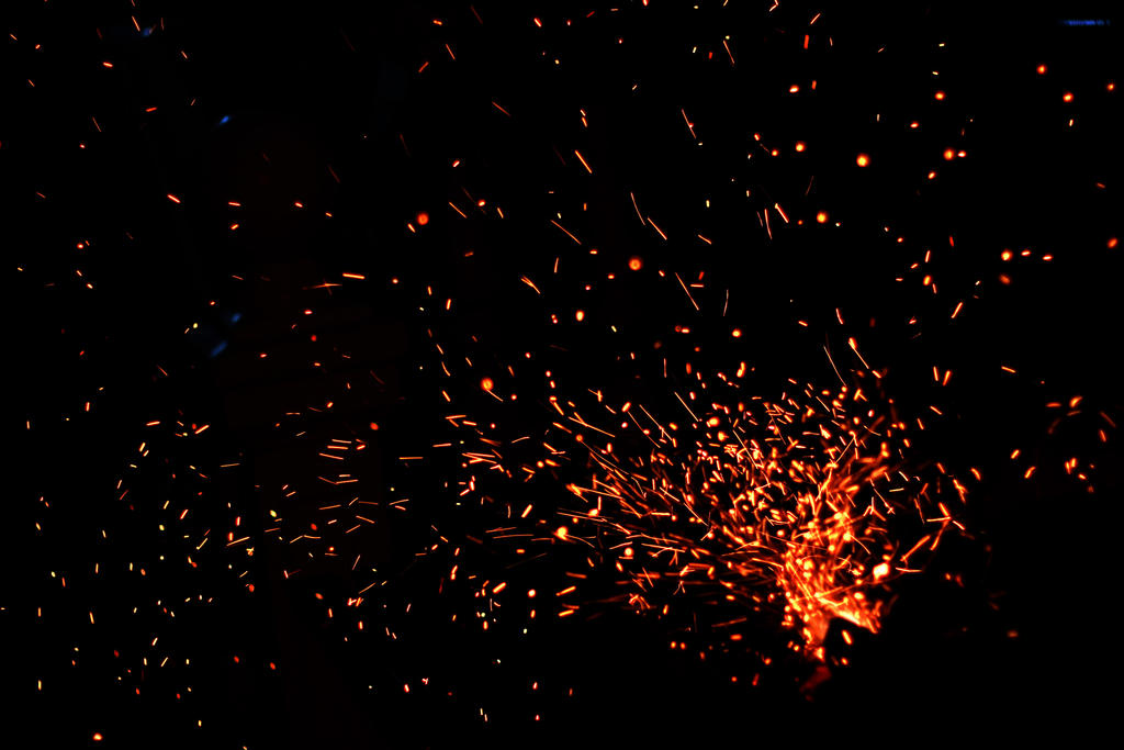 The spark never lit up a fire