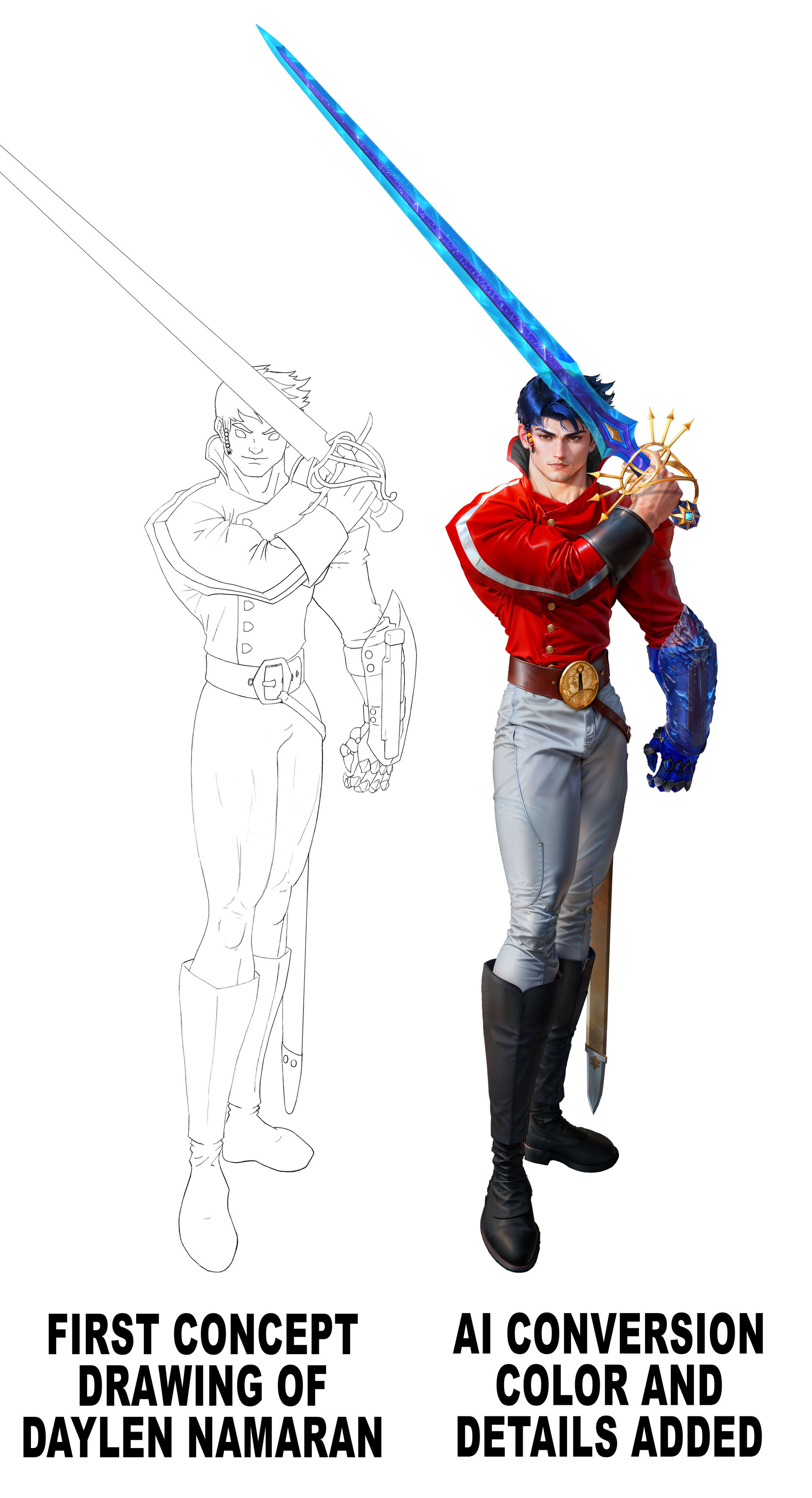 Daylen Namaran, from Shadow of the Conqueror