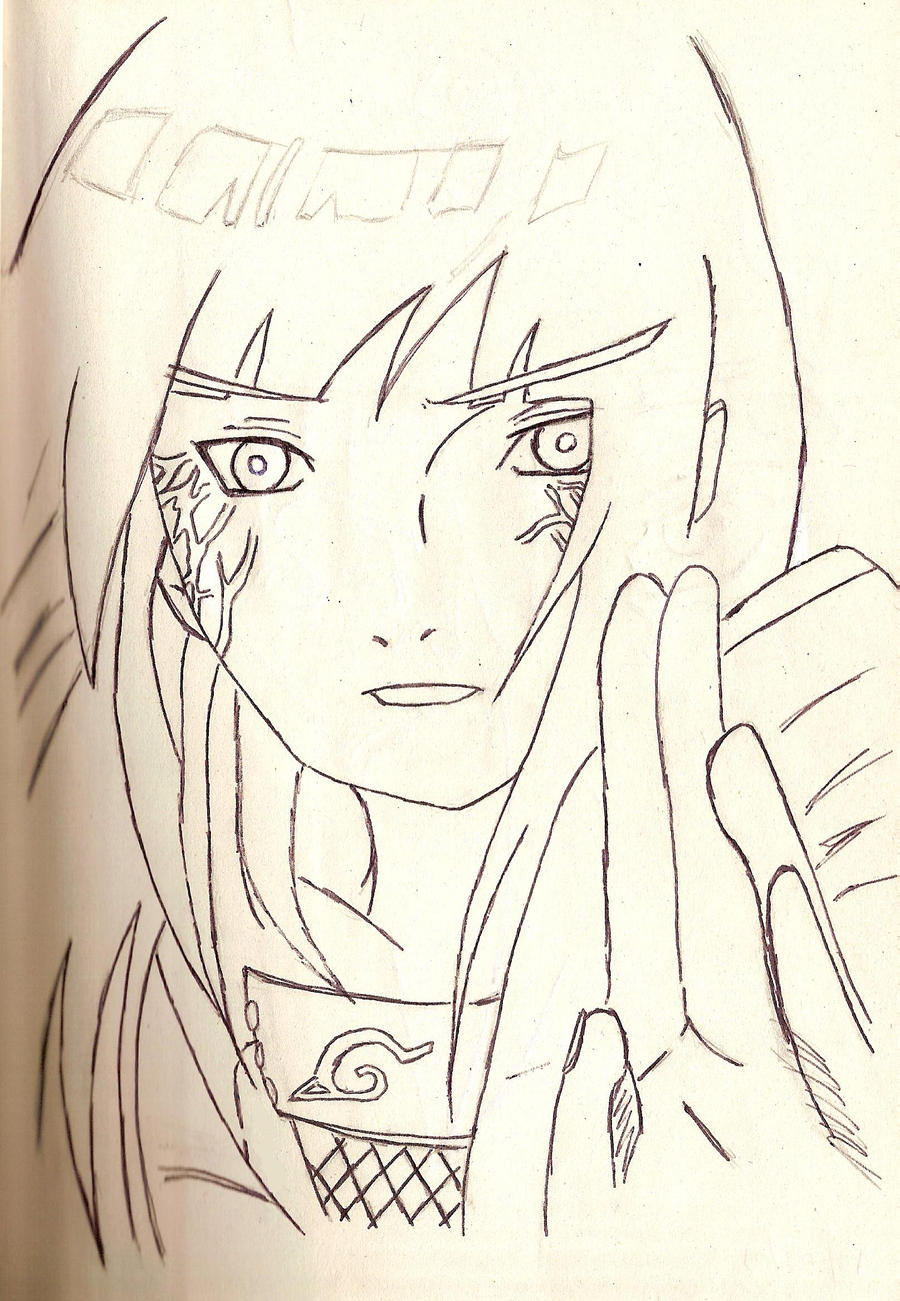 Sketch of Hinata