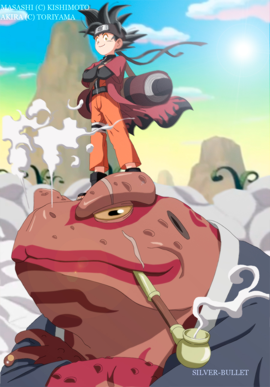 Goku in Naruto by RMizukaze on DeviantArt