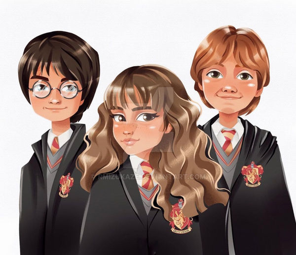 Harry Potter- Hermione y Ron