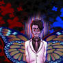 Darkiplier with butterfly wings (2/2)