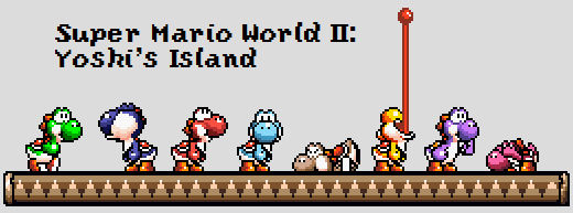 Super Mario World 2 Groupshot