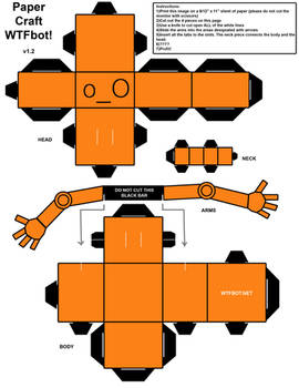 WTFbot Paper Craft v1.2