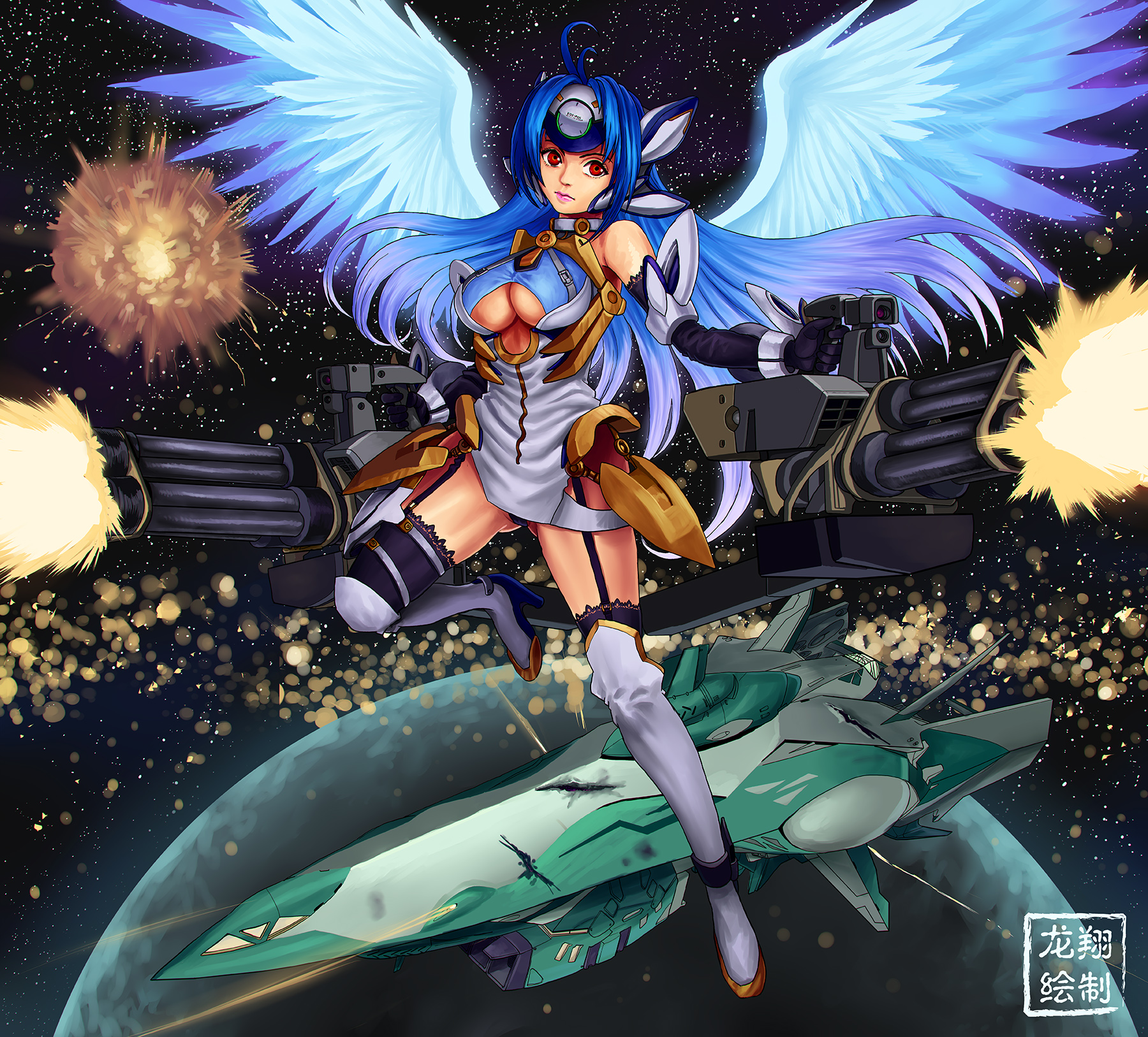 KOS-MOS from Xenosaga – Game Art