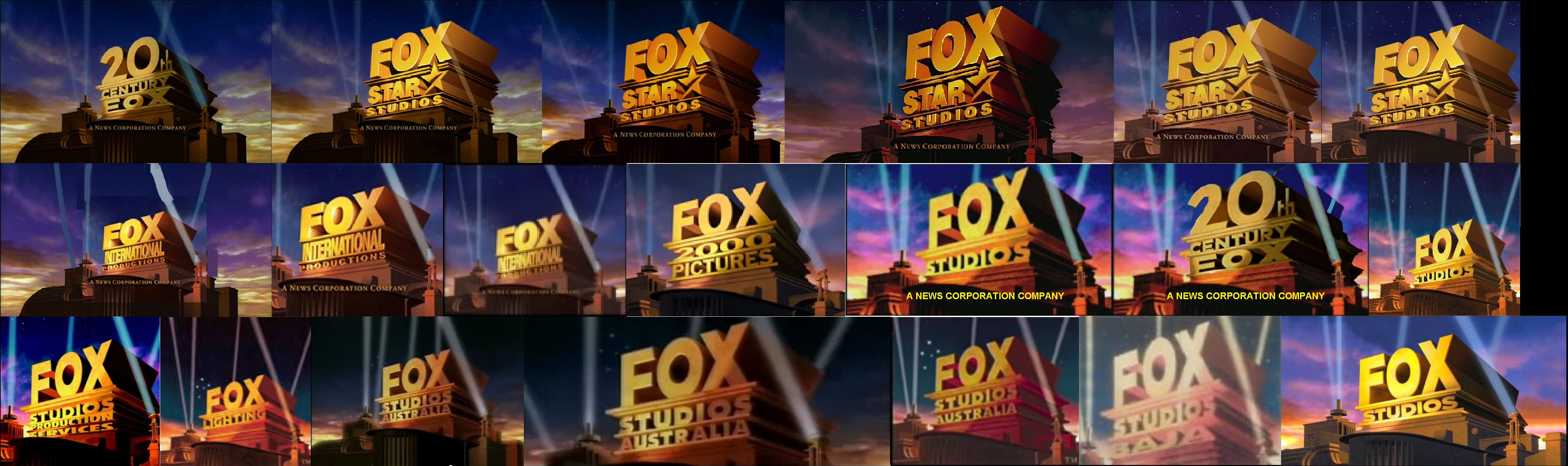 Dream Logo Variation: 20th Century Fox (1989) by xXNeoJadenXx on