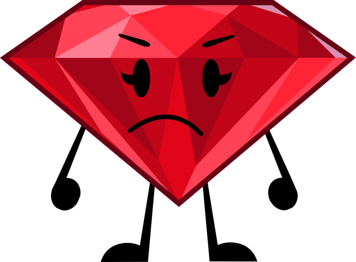 Pin Bfb Angry (BFB) Ruby is angry right now (PNG) by xXNeoJadenXx on DeviantArt