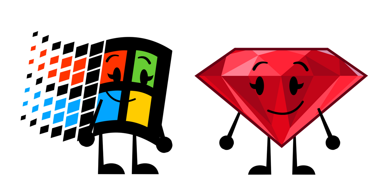 Window 98 Red Windows 98 and Ruby by xXNeoJadenXx on DeviantArt