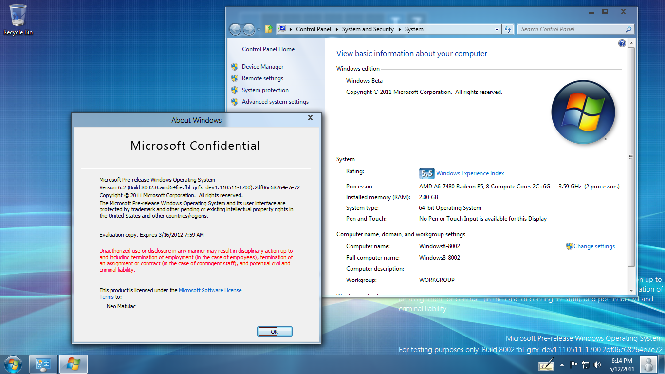 Windows 8 Build 8002 by xXNeoJadenXx on DeviantArt