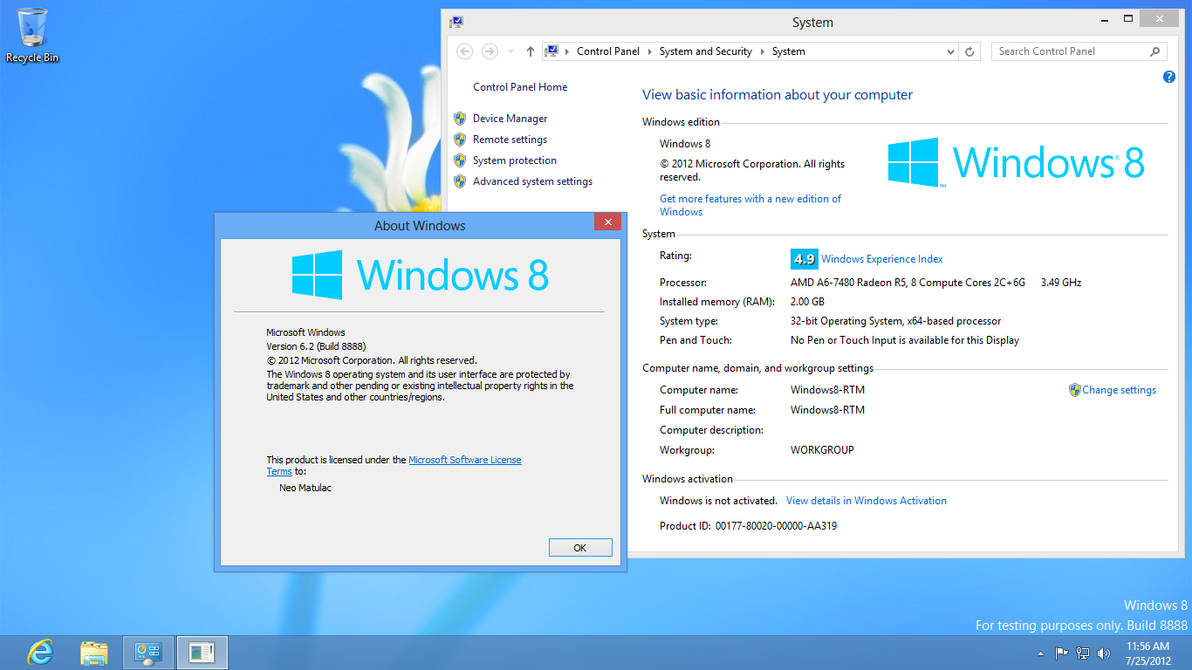 Windows 8 Build 8888 by xXNeoJadenXx on DeviantArt