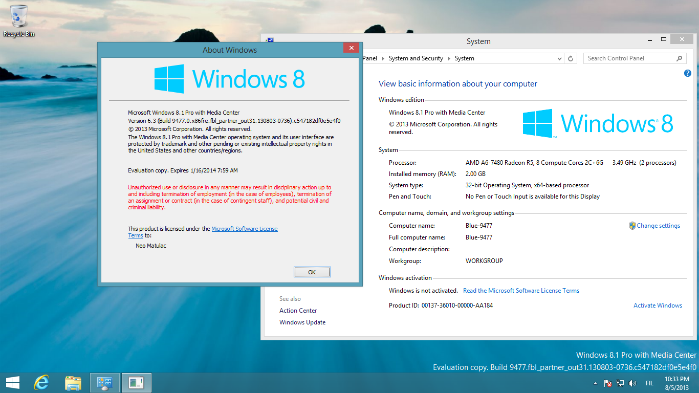 Windows 8.1 Build 9477 by xXNeoJadenXx on DeviantArt