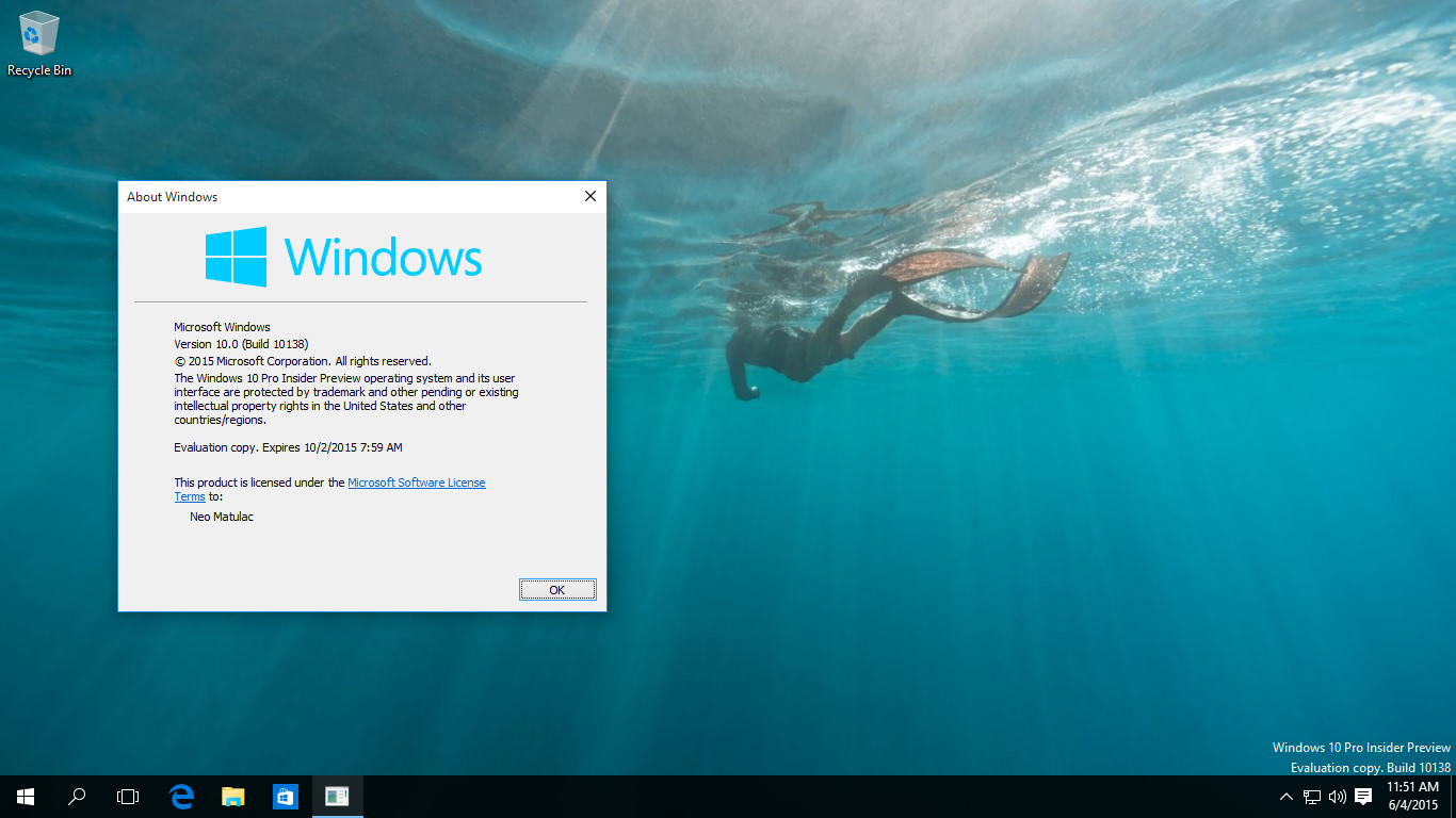 Windows 10 Build 10138 by xXNeoJadenXx on DeviantArt