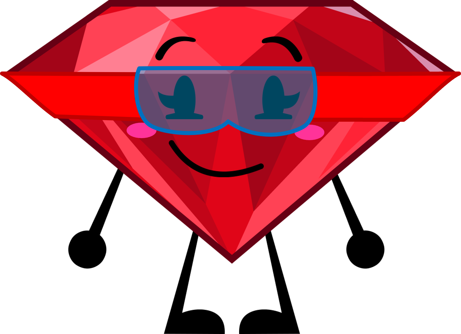 Ruby Bfbf (BFB) Ruby Pose #78 by xXNeoJadenXx on DeviantArt
