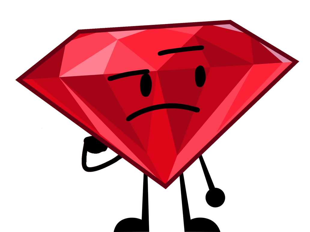 (BFB) Ruby thinking something by xXNeoJadenXx on DeviantArt