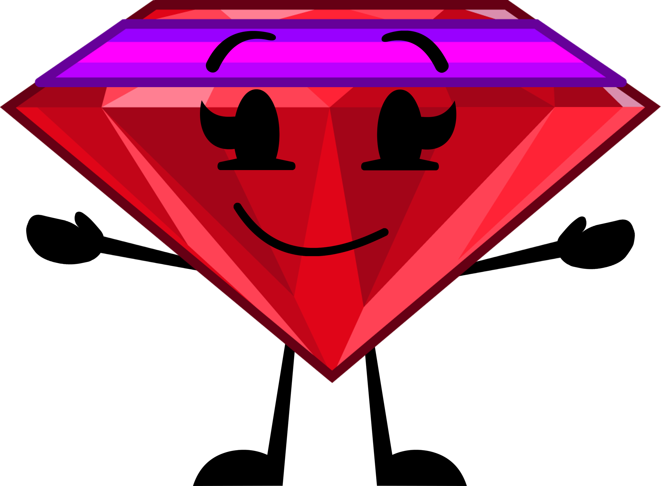 Ruby Bfbf (BFB) Ruby Pose #143 by xXNeoJadenXx on DeviantArt