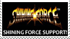 Shining Force Support Stamp