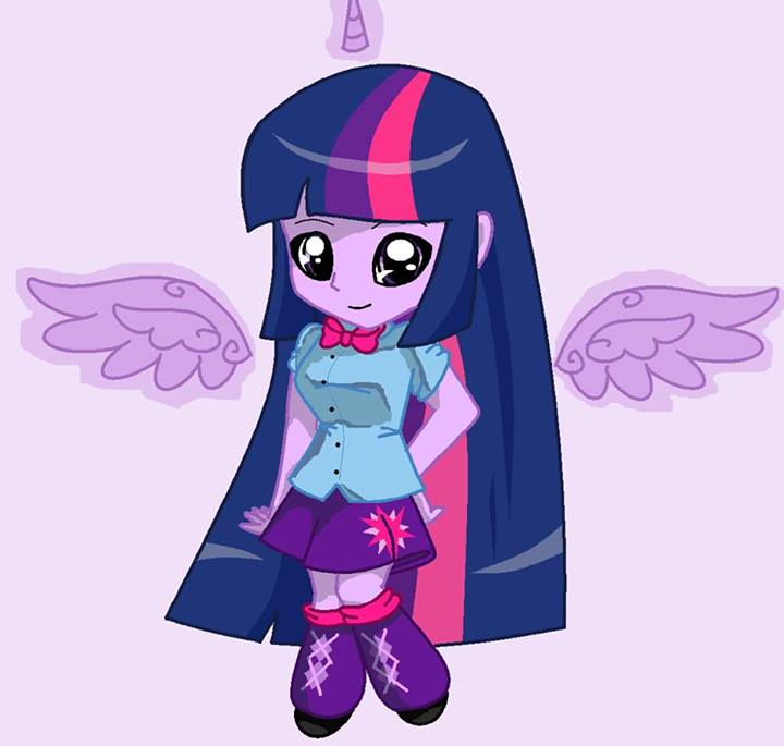 chibi eqg Twilight sparkle