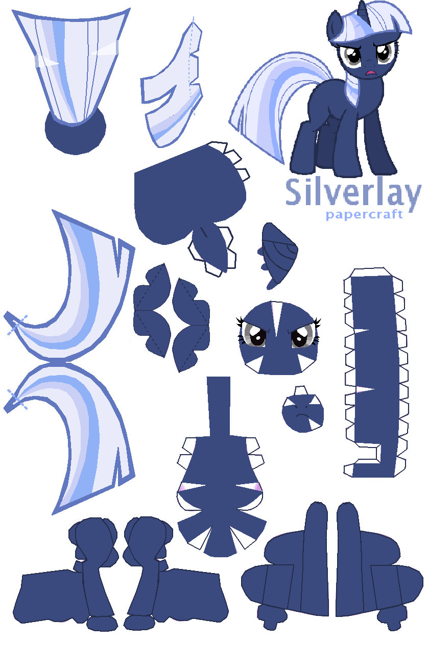 Silverlay papercraft