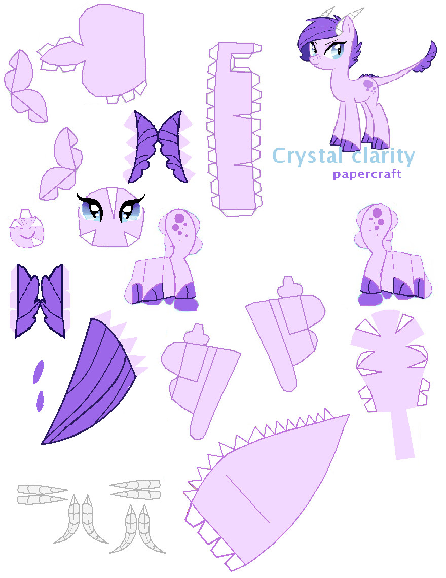 Crystal Clarity Papercraft