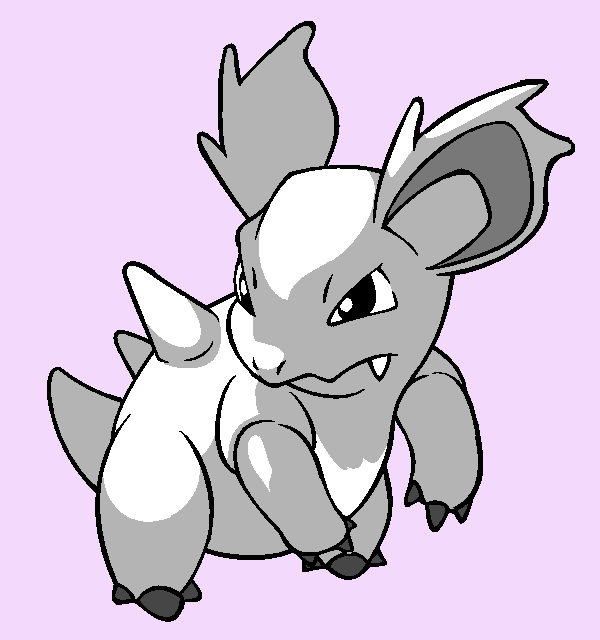 BASE 13 - It is just an uncoloured Nidorina