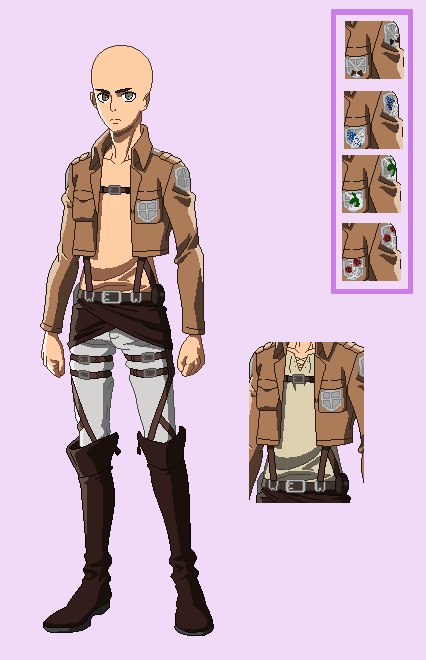 BASE 69 - Attack on Titan uniform - youngermalever