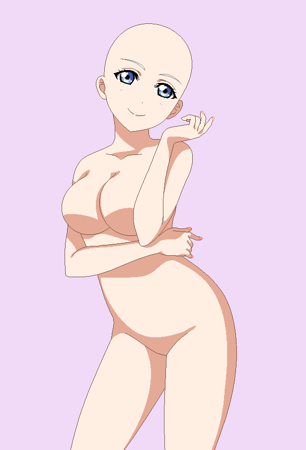 Anime Girl Base ( With Hair ) by ElisaeeLuvsPPGZ2635 on DeviantArt