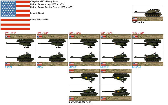 M103 Layout Chrysler M103 by InsanityBunni on DeviantArt