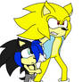 Sonic Protects Ziro. .w.