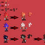 Evil Sonic Transformations