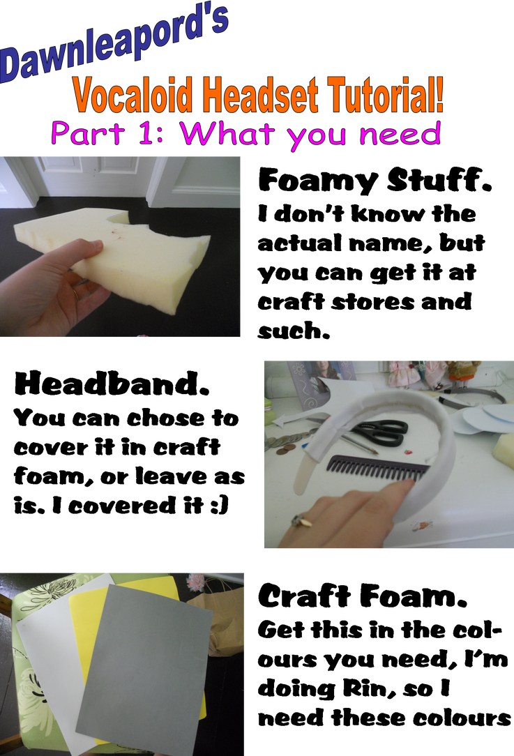 Vocaloid Headset Tut.: Part 1 by dawnleapord