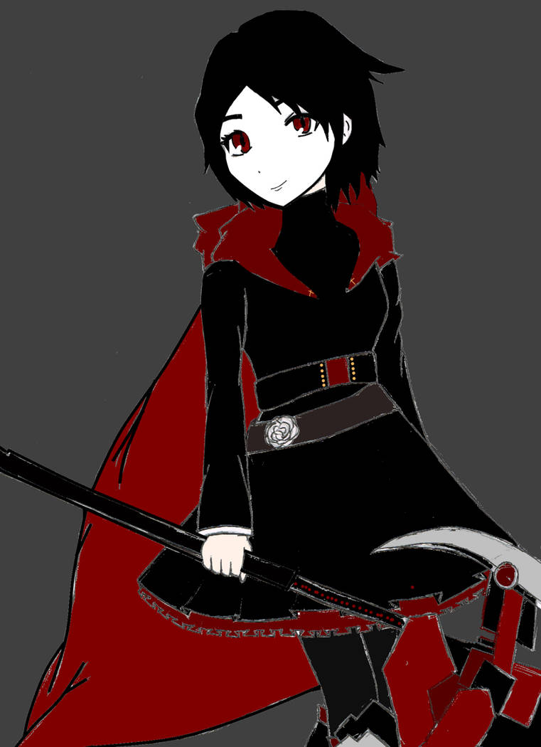 RWBY Ruby- Red by katelyndhendee on DeviantArt