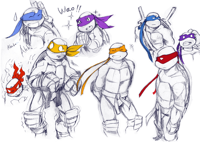 TMNT: Sketches