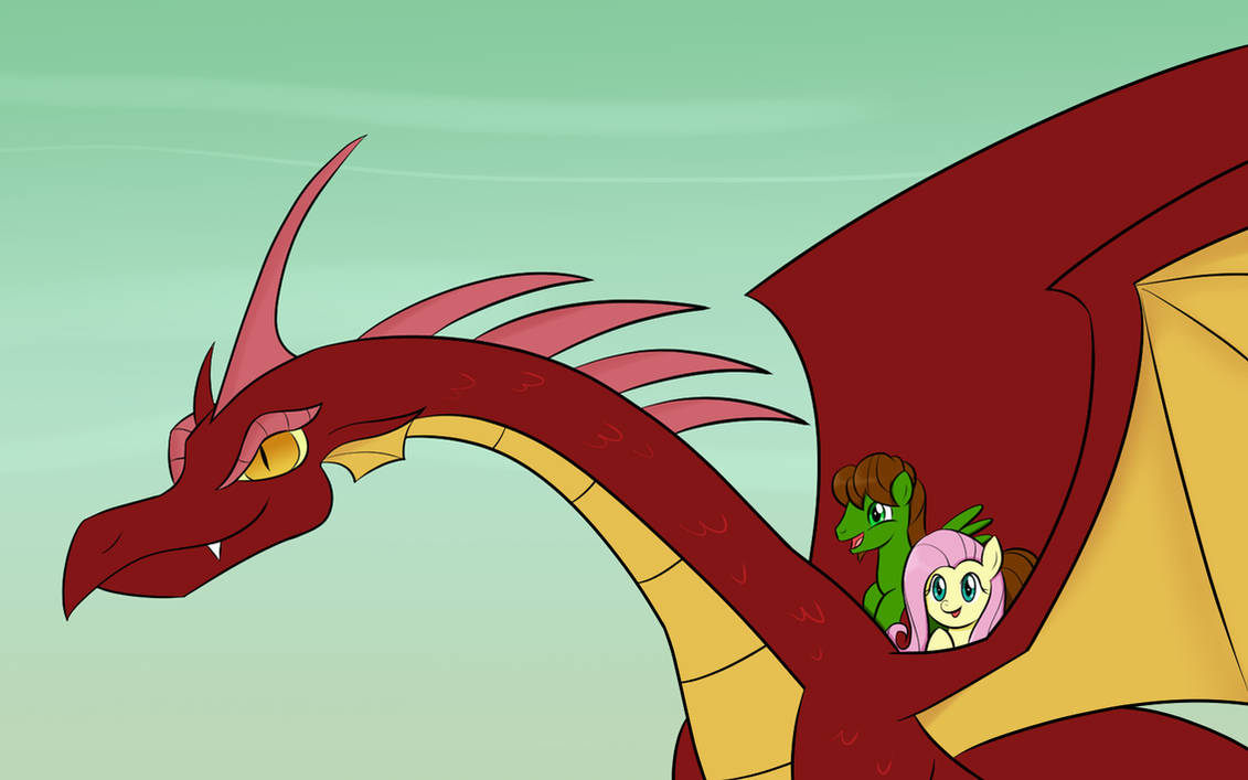 Riding a Dragon by SwiftgaiatheBrony on DeviantArt