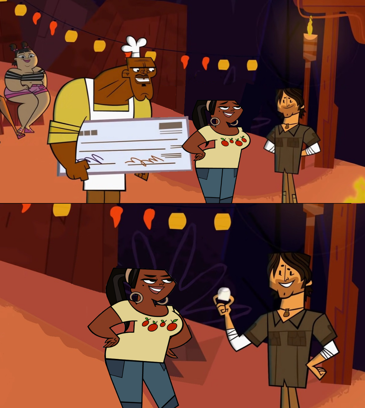 Leshawna wins Total Drama Island by SwiftgaiatheBrony on DeviantArt