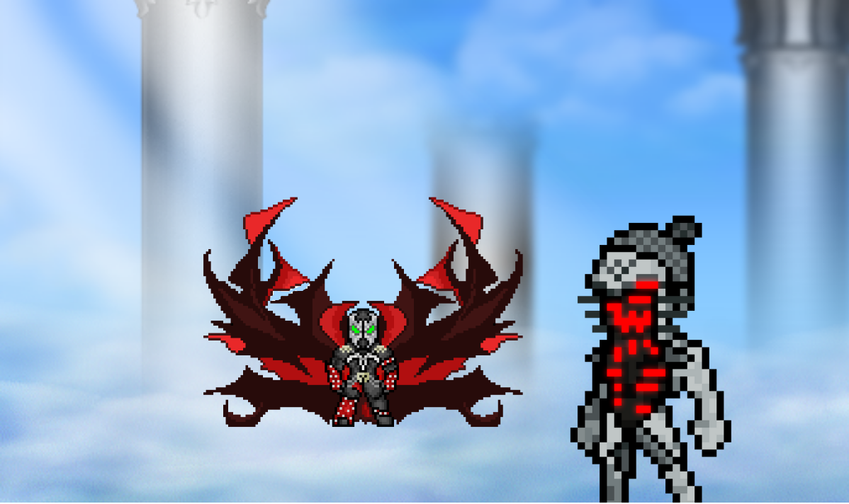 Spawn Vs Chakravartin sprite by SwiftgaiatheBrony on DeviantArt