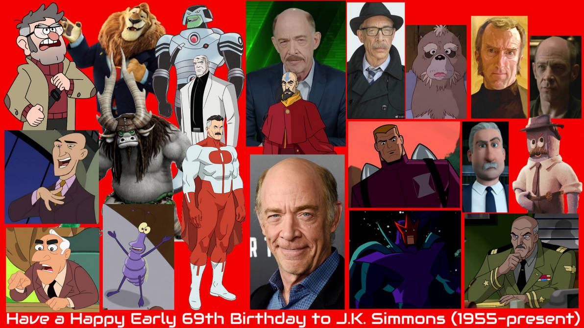 Happy Early 69th Birthday to J.K. Simmons by MaxRider617 on DeviantArt