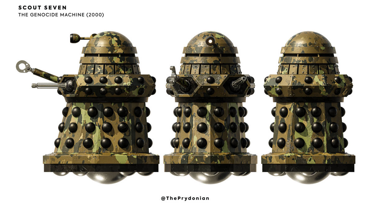 Scout Seven Dalek - The Genocide Machine by ThePrydonian on DeviantArt