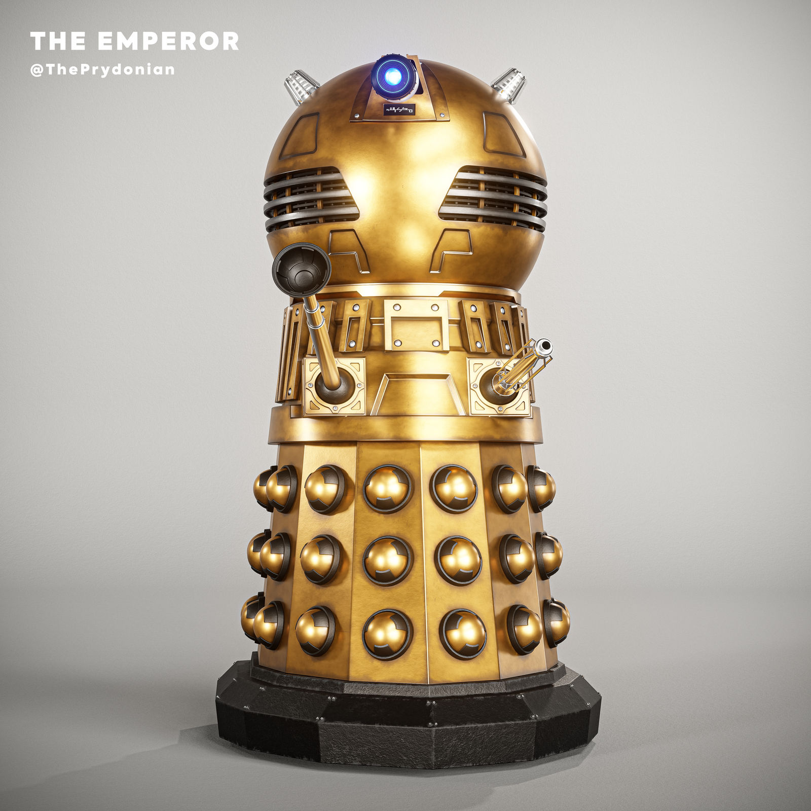 The Dalek Emperor by ThePrydonian on DeviantArt