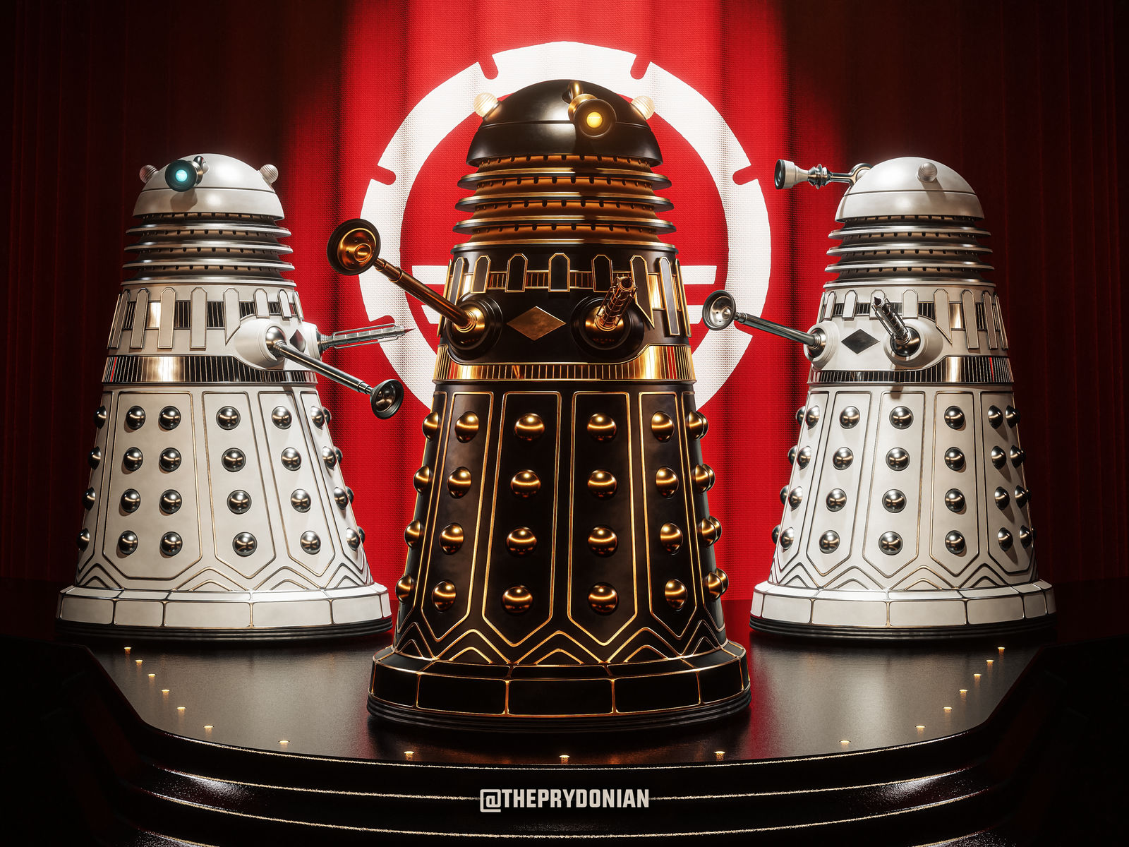 The Dalek Ambassador (Art Deco redesign)