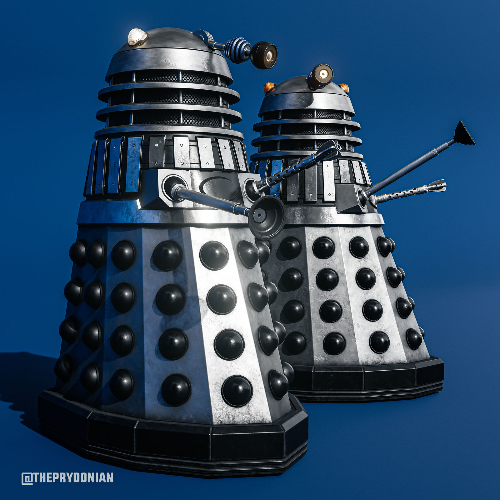 Daplak Neo-Dalek redesign (70s Death To Edition) by ThePrydonian on DeviantArt