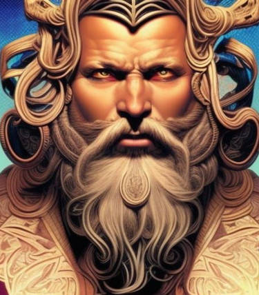 God of War Ragnarok - Alford (Odin) PNG Transparen by